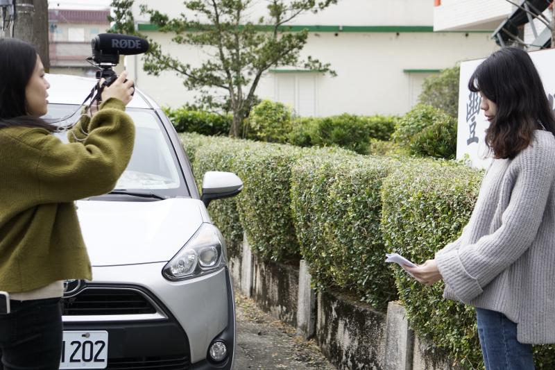 實際走訪拍攝地點 正式拍攝