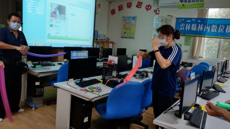 線上學習~製作氣球造型