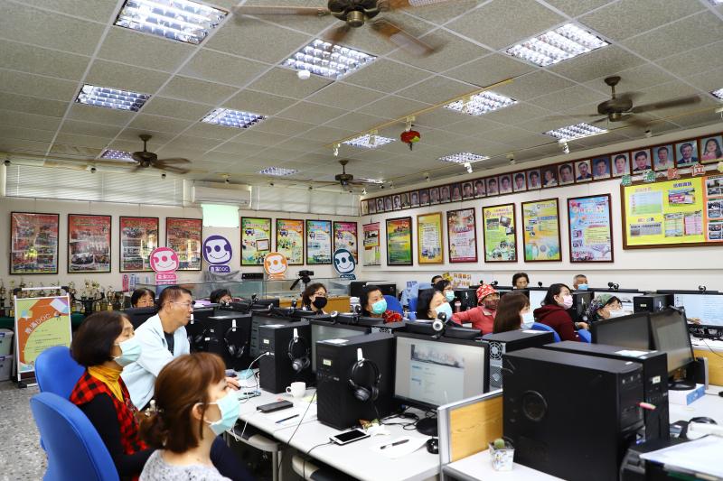 民眾很踴躍參加此課程