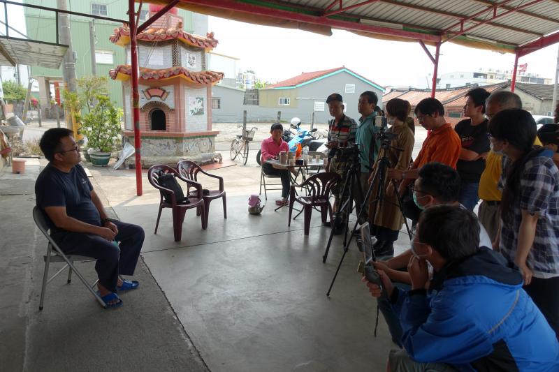 草根組到後社集和宮訪問及拍照