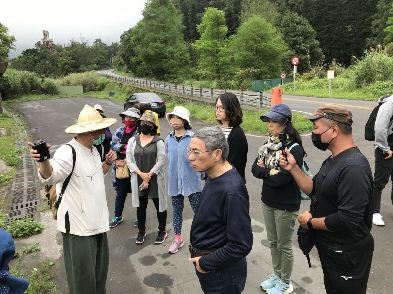 學員來到來到土場車站上課