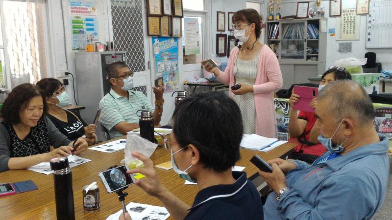 講師一邊講解，學員一邊體驗，360環景真的好神奇