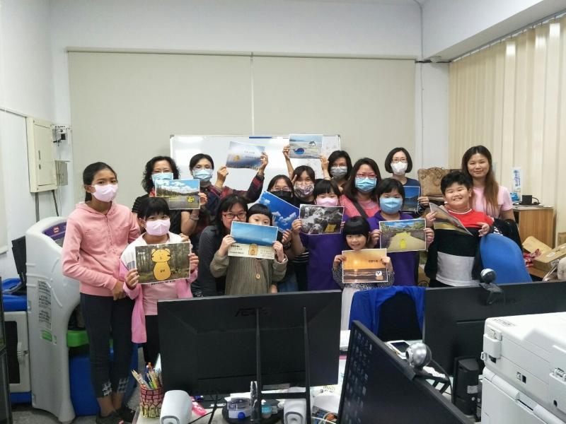 學員的構思和創意，完成的作品都極具個人特色。