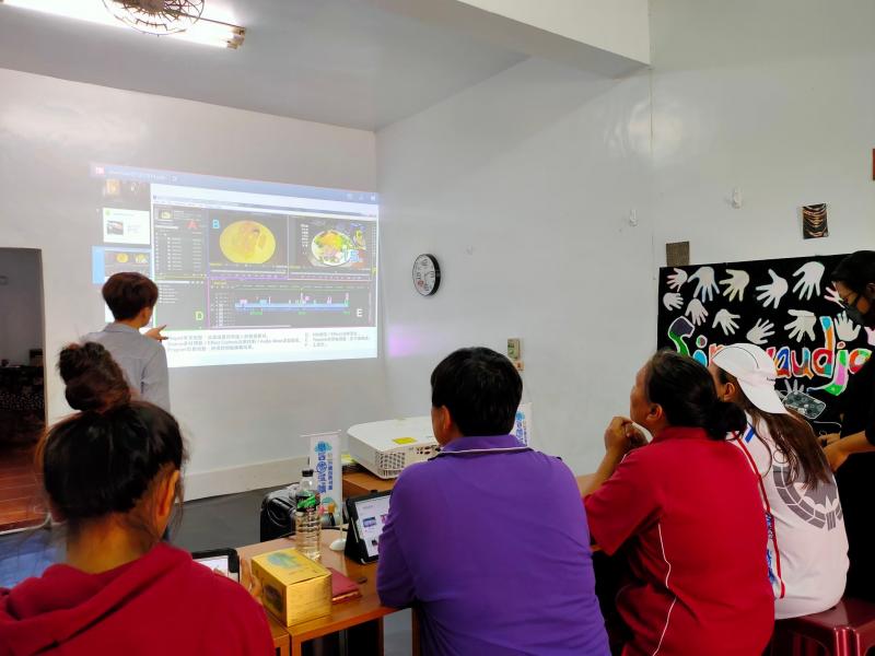 講師介紹Adobe Premiere與威力導演剪輯軟體差異性。