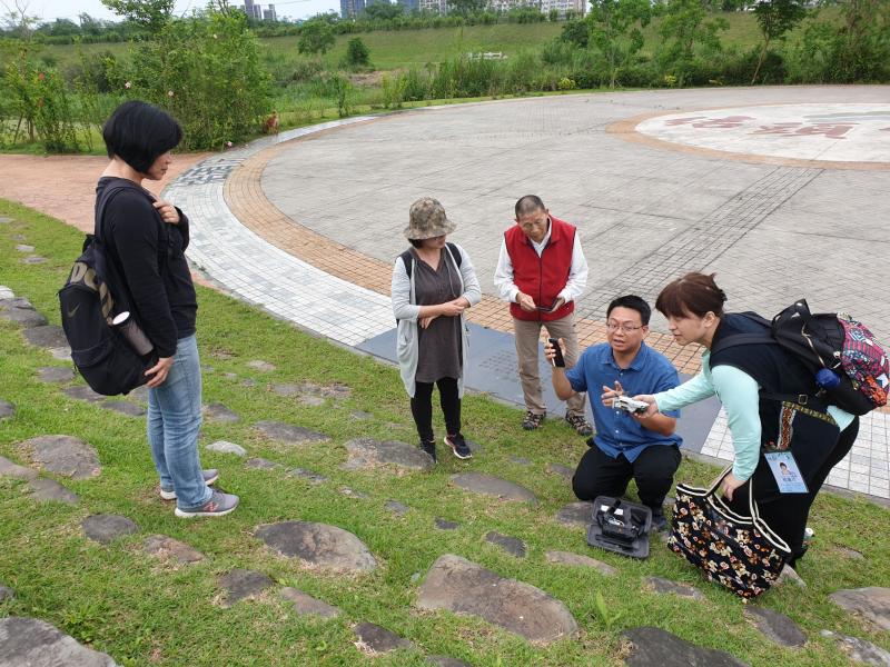 使用空拍機紀錄社區影像