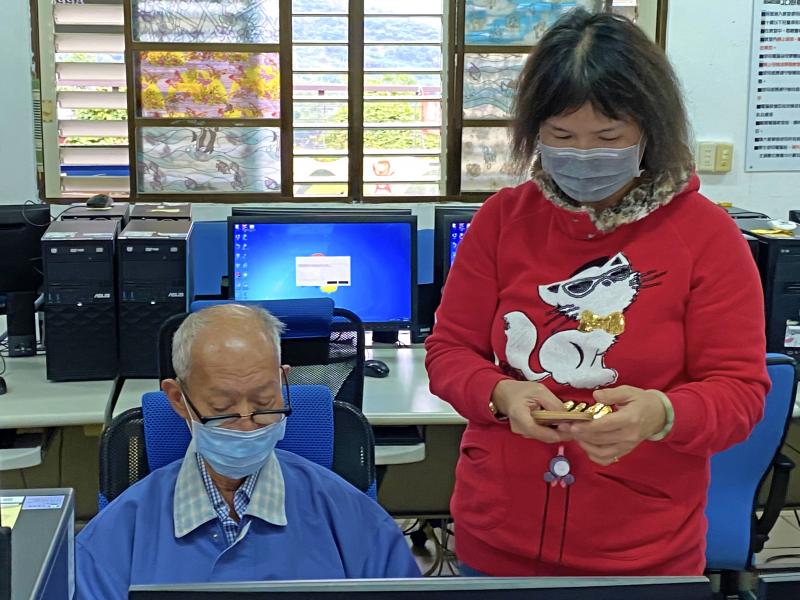 學員間互相使用IG加為好友