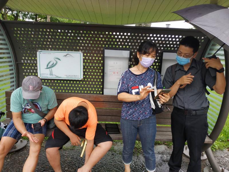 學員實際到戶外拍攝