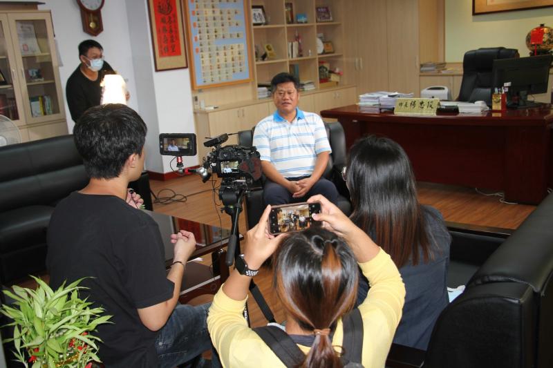 我們參訪的在地父母官，鏡頭下，我們更加了解自己的社區目標，非常有意義呢~