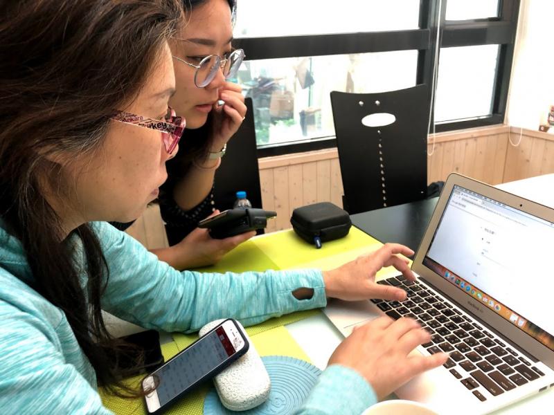 老師也教部分自己經營商家的部分學員申請GOOGLE商家