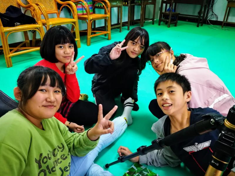 小朋友當天都有一個快樂的拍攝體驗。