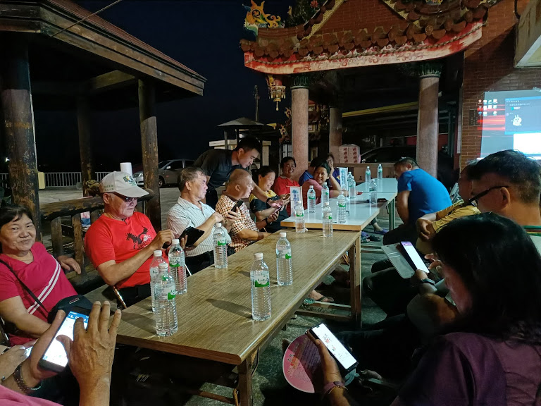 第一次的露天授課