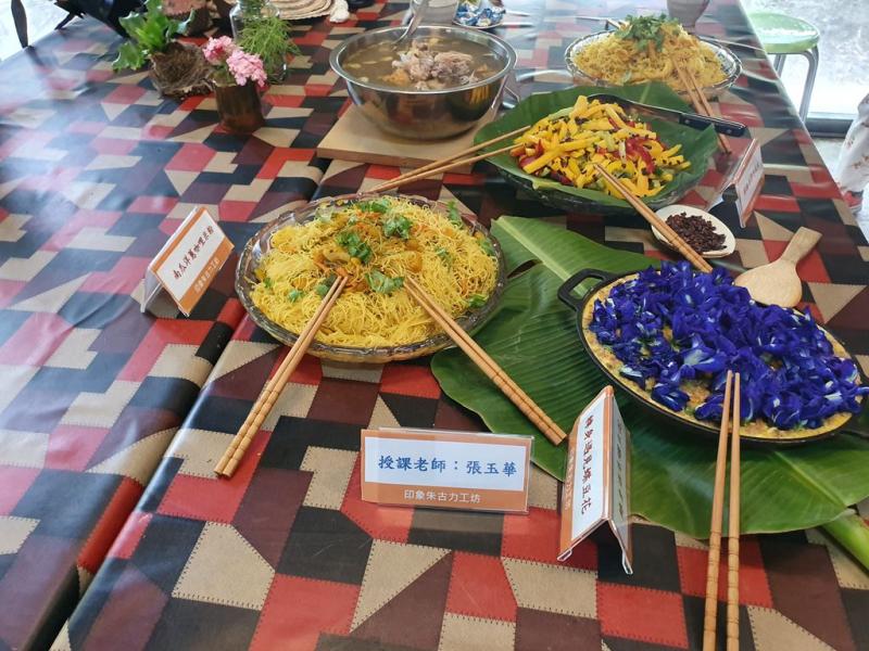 完成在地農產美食，秀色可餐呈現於桌面上.