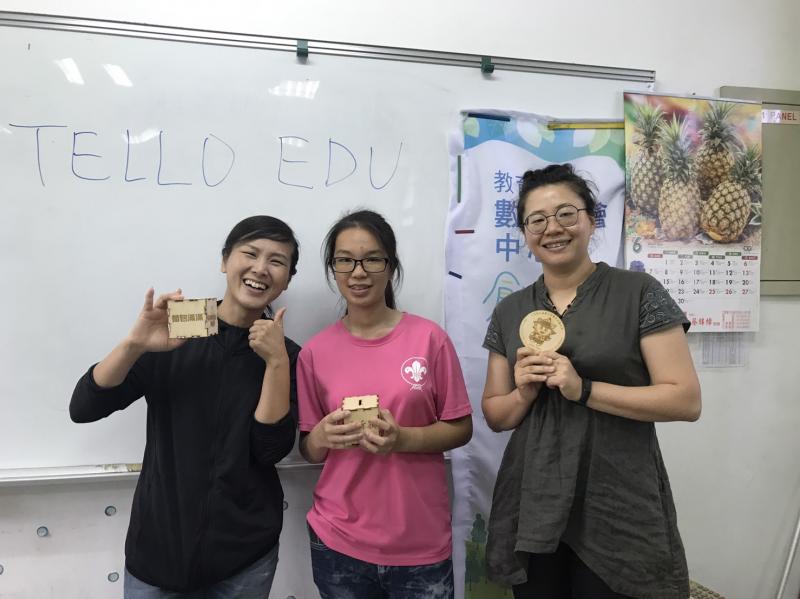 學員開心產出自己的作品