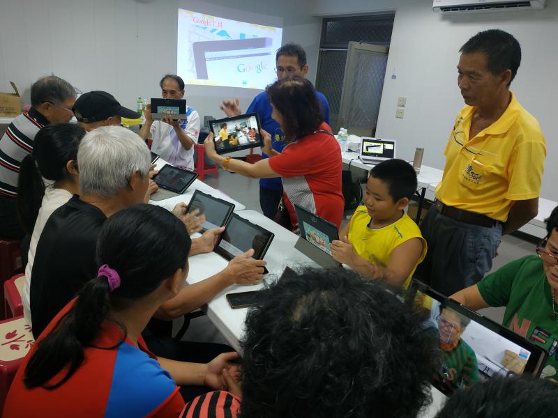 平板也可以拍照和錄影喔!