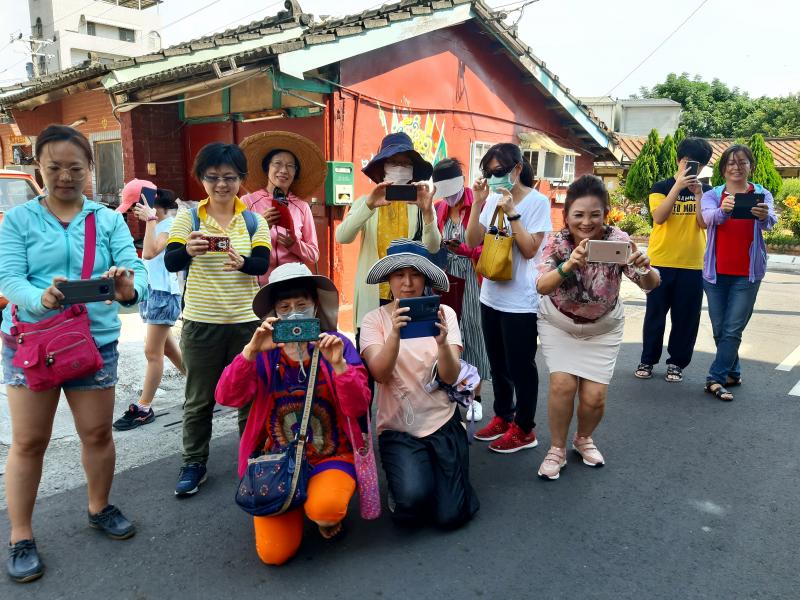 走出戶外實際拍攝