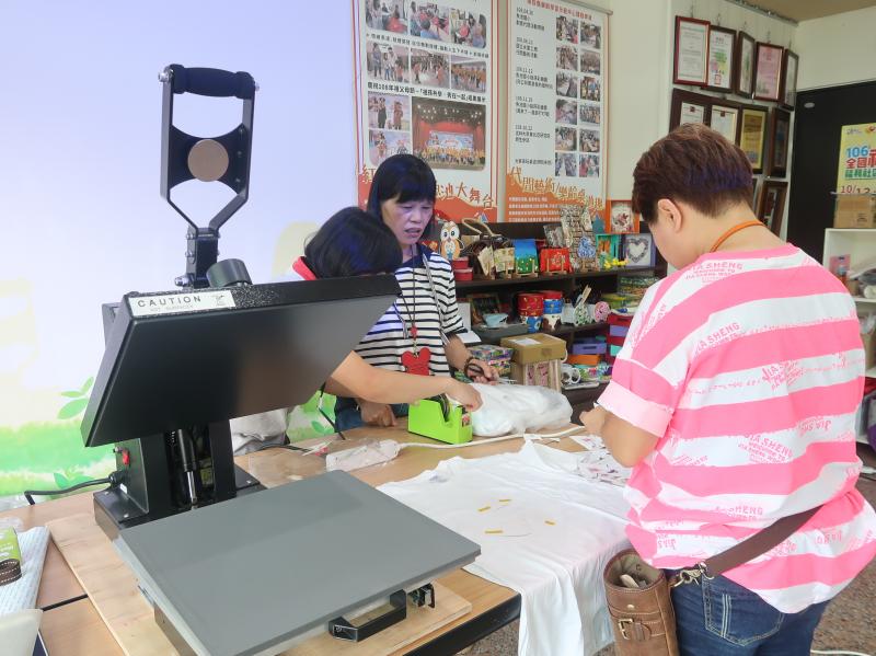 馬怡慧老師講解熱轉印的功能