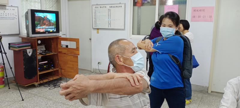 學員特別請老師示範