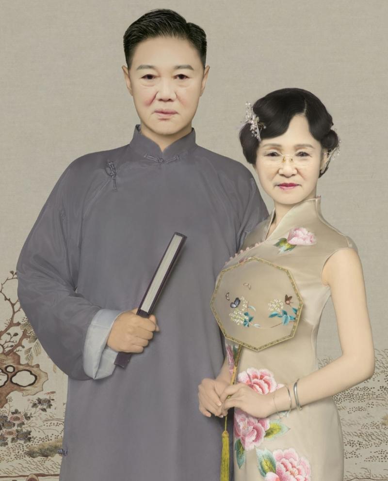 阿公問說: 我要跟隔壁的女同學拍婚紗照可以嗎?