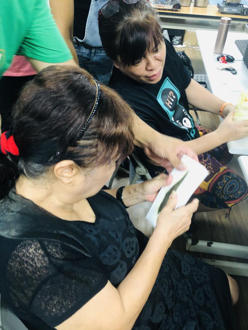 學員脫矽膠膜情形