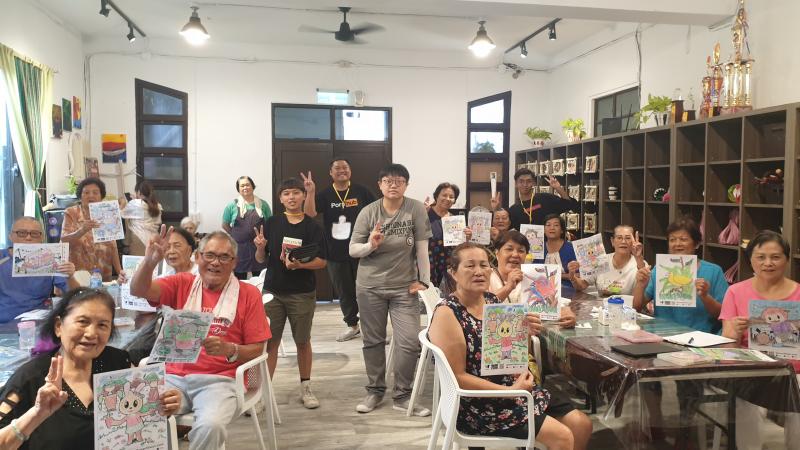 大家都學習得非常開心