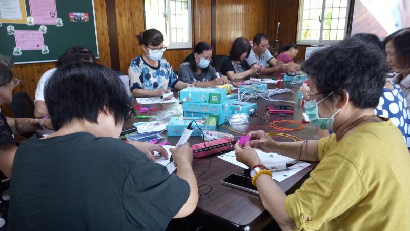 用筆畫出自己精心的做品.將之呈現出來