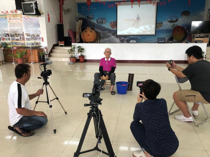 在地文化故事「捕虱目魚苗」數位典藏。