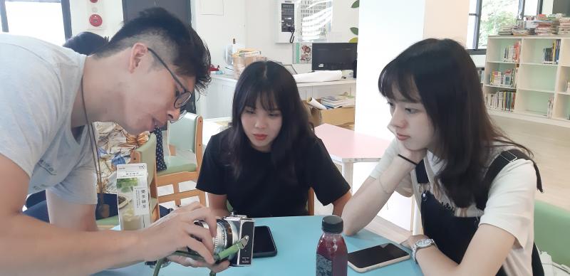 讓學員實際體驗快門的速度！