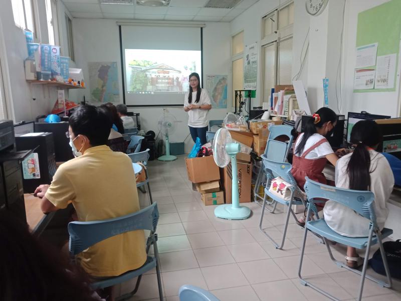 雷講師的授課一景