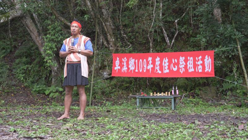 當年喀西帕南事件的後代，為大家述說整個事件的始末，希望傳承給下一代。