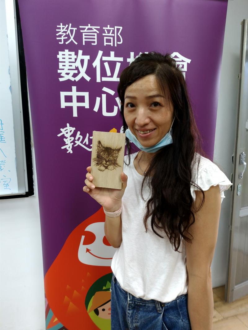 學員與作品合照