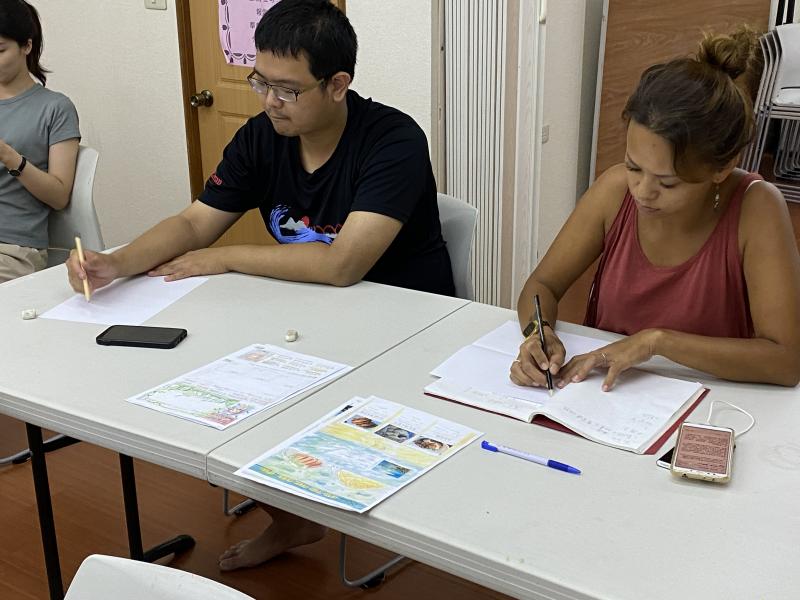 學員畫出一頁網架構