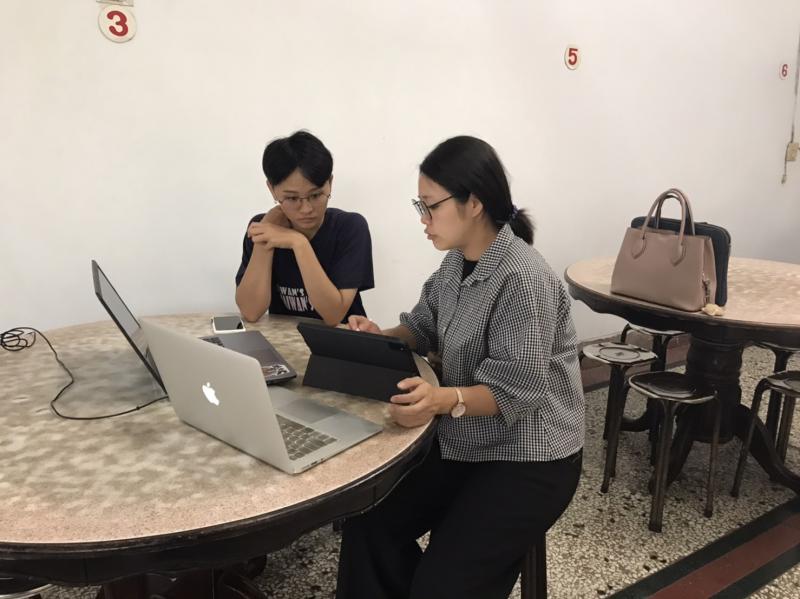 學員上課練習情形