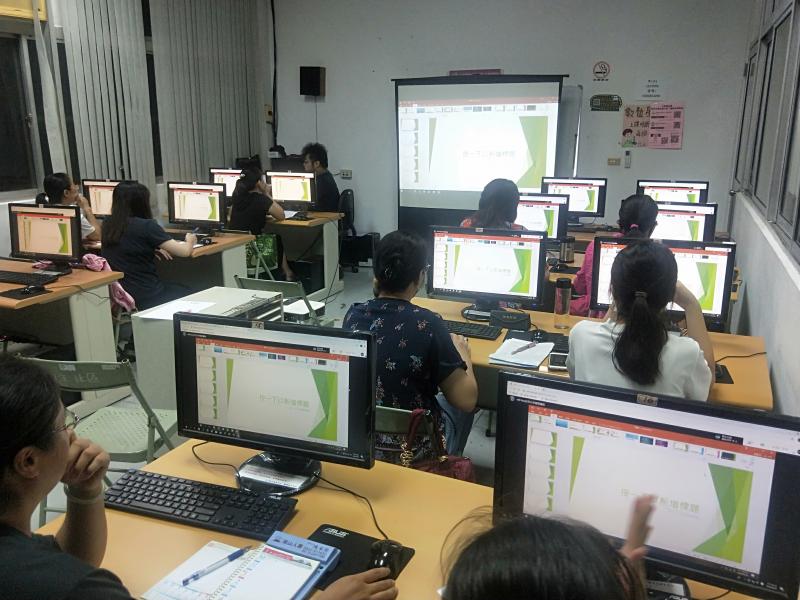 學員在上課狀況