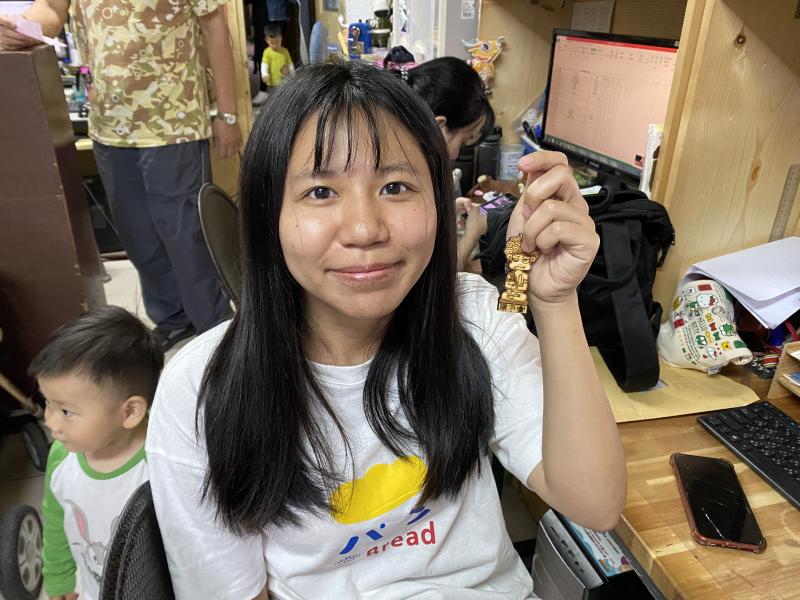 學員做完的作品，學員狠開心