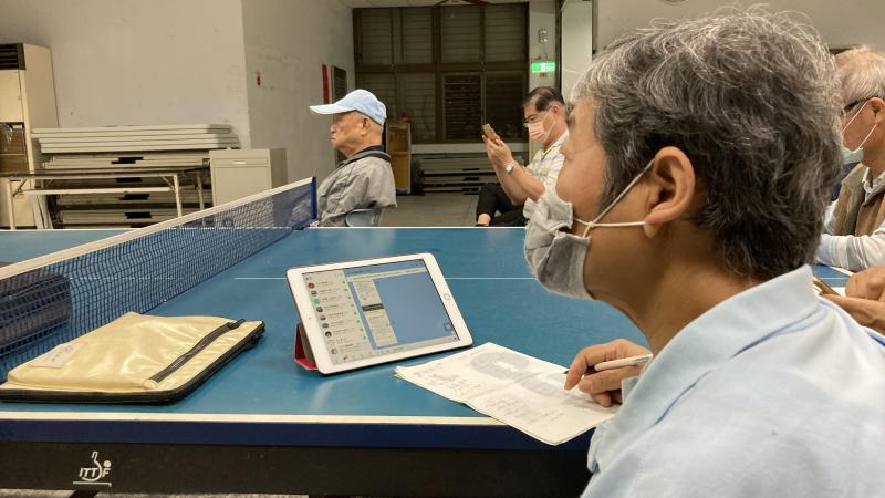 認真的學員自己抄寫筆記