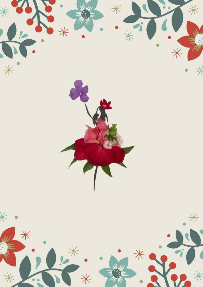 學員利用Canva app做出卡片