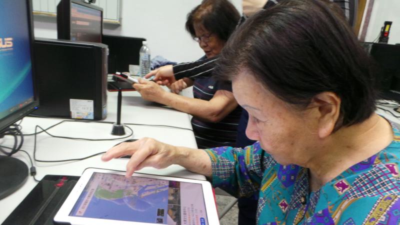 平板電腦google Map 地圖搜尋