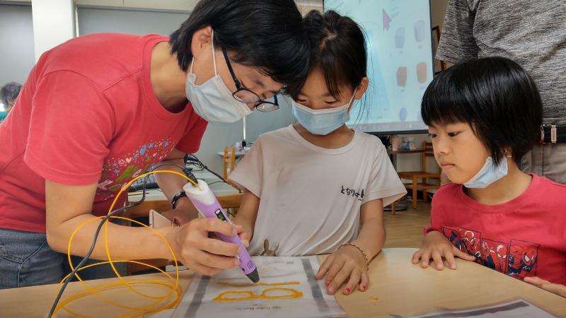 親子3D列印筆體驗