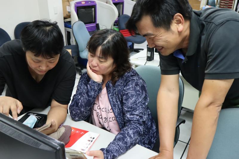 安琪老師與課程互動學習