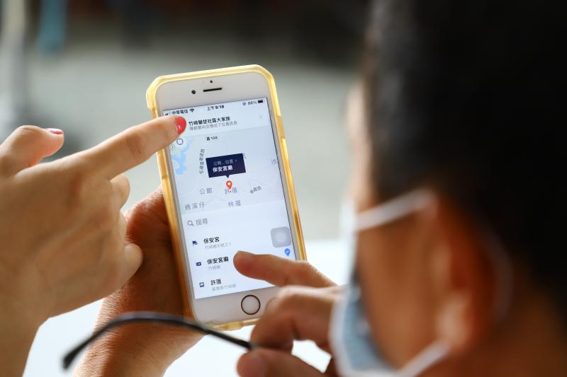 講師個別指導學員如何使用LINE位置資訊