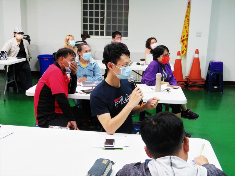 學員踴躍發問相關問題