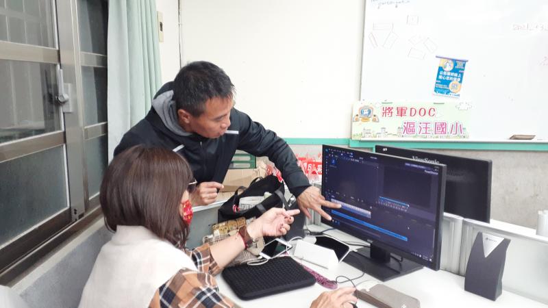 完成子畫面，放大時間軸