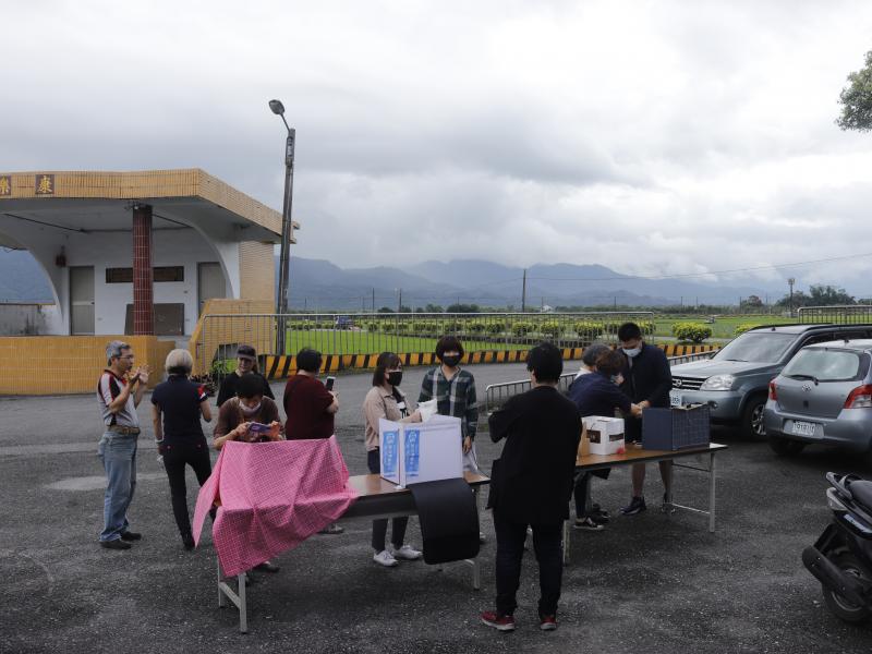 學員戶外實務操作拍攝