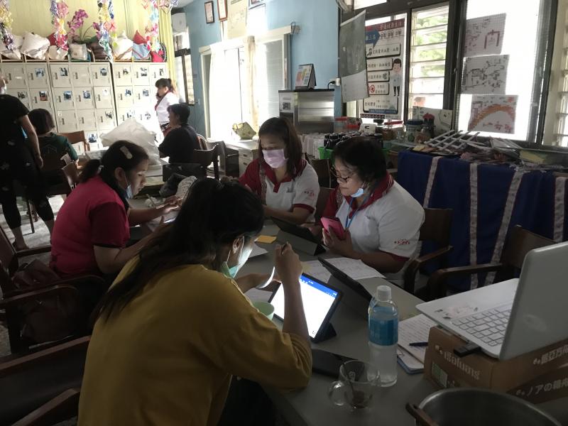 學員們創建蝦皮的過程。