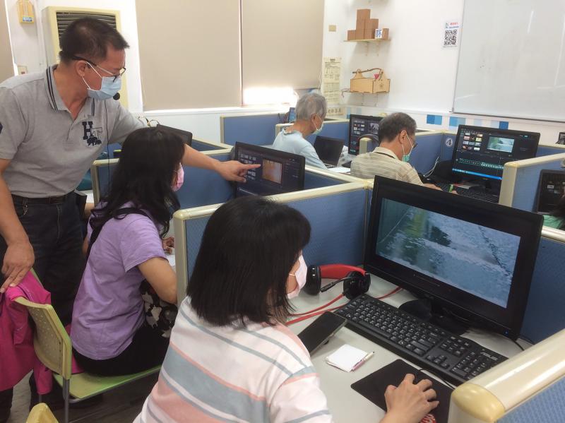 學員上課練習情形