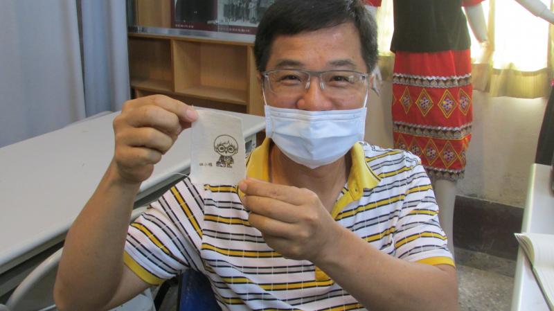 學員嘗試用布試作產出的成品。