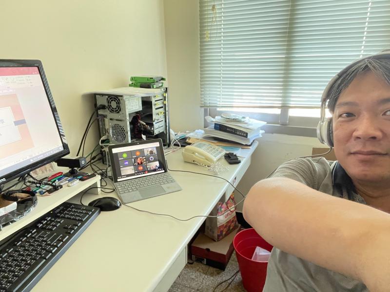 老師上課前的大合照