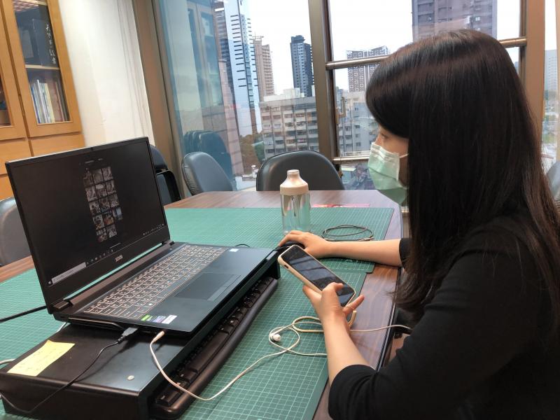 講師引導學員操作剪輯軟體-Capcut