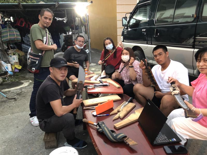 刀鞘製作成品