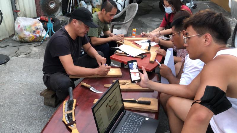 學員影像拍攝中